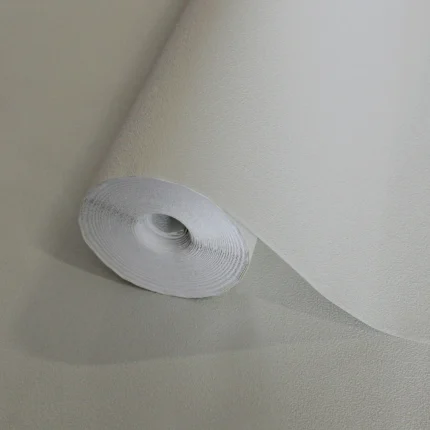 White Embossed Wallpaper – Glittering Dimension (24202-3)
